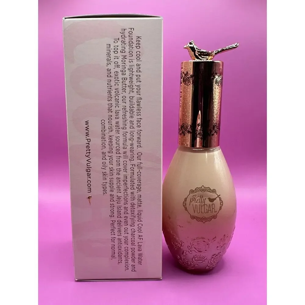 Pretty Vulgar Lava Water Foundation – Shade 02 – New in Box Pretty Bird